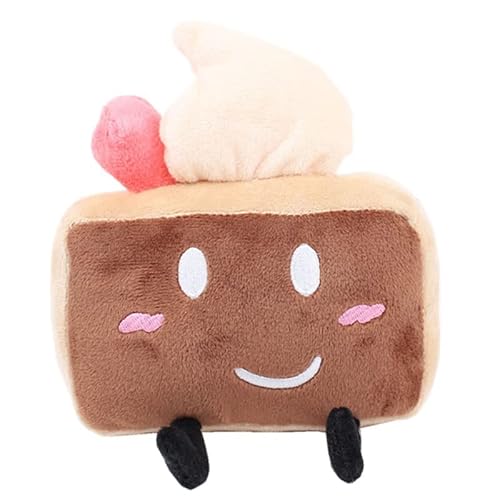 TOPLITHE Battle for Dream Island Plüschtier, Bfdi Plushies Weiche Puppe gefüllt mit gestickten Details für Kinderfans (Kuchen) von TOPLITHE