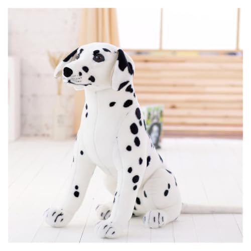 TOPLITHE Dalmatiner Plüschtier, Realistischer Dalmatiner Hund Kuscheltier Süßes Simulationswelpen Plüschtier for Kinder Jungen und Mädchen(Standing,30CM/11IN) von TOPLITHE