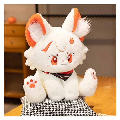 TOPLITHE Genshin Cat Kuscheltiere, Anime Plüsch Impact Plushies Weiches süßes Spielzeug for Kinder Weihnachten Gamer Geschenk(A,44cm) von TOPLITHE