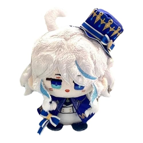 TOPLITHE Genshin Impact Kuscheltier, Anime Plüschtier Niedliche Weiche Stoffpuppe Schlüsselanhänger, Carcoon Figur Als Geschenk for Fans (Size : Furina) von TOPLITHE