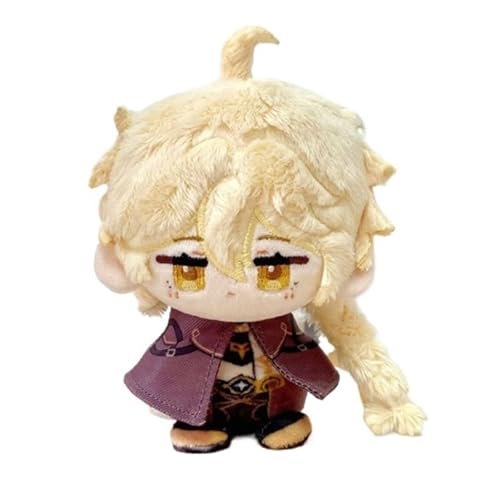 TOPLITHE Genshin Kuscheltier Schlüsselanhänger, 12CM Anime Plüschtier Niedliche Weiche Stoffpuppe Impact Carcoon Figur Als Geschenk for Fans(Aether) von TOPLITHE