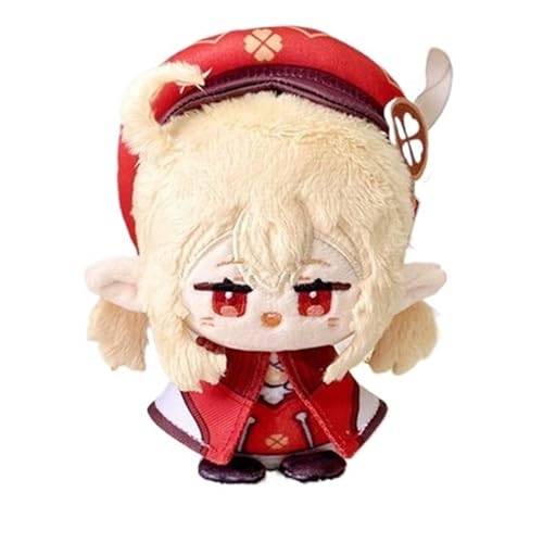 TOPLITHE Genshin Kuscheltier Schlüsselanhänger, 12CM Anime Plüschtier Niedliche Weiche Stoffpuppe Impact Carcoon Figur Als Geschenk for Fans(Klee) von TOPLITHE