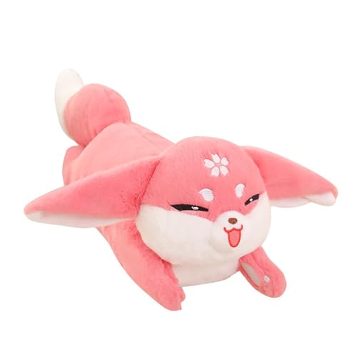 TOPLITHE Genshin Yae Miko Kuscheltier, Little Fox Plüschtier Weiche Anime Stoffkissen Kollektion Geschenk for Spieleliebhaber Fans Erwachsene Kinder Geburtstag Weihnachten von TOPLITHE