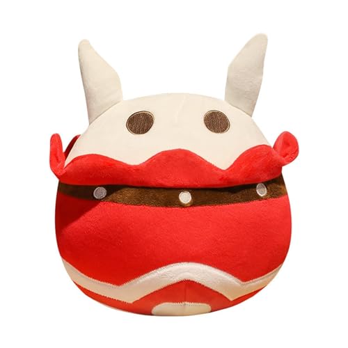 TOPLITHE Klee Kuscheltier, 30CM Genshin Hüpfender Bombenball Dodoco Anime Plüschtier Dekoration Wurfkissen Puppen Spielzeug for Spielefans Geschenke von TOPLITHE