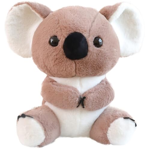 TOPLITHE Kuscheliger Koala Plüschtier, Süßes Kuscheltiere mit Weicher Plüschware Umarmbarer Design for Kindergeburtstage(Brown,32CM/12IN) von TOPLITHE