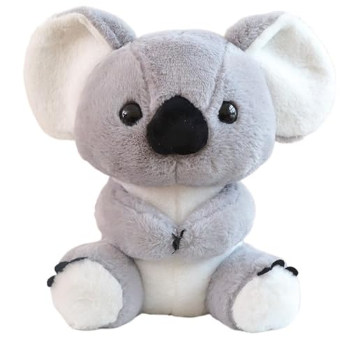 TOPLITHE Kuscheliger Koala Plüschtier, Süßes Kuscheltiere mit Weicher Plüschware Umarmbarer Design for Kindergeburtstage(Gray,32CM/12IN) von TOPLITHE