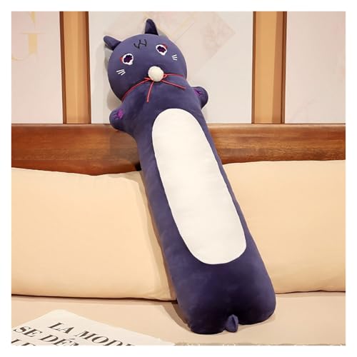 TOPLITHE Langes Genshin Scaramouche Katzen Plüschkissen, Kuscheltiere Impact Wanderer Plüschtiere Weiches Süßes Körperkissen Spielzeug for Fans Geschenk(Scaramouche B) von TOPLITHE