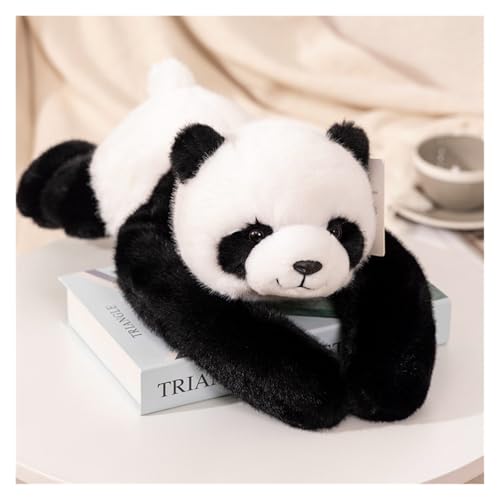 TOPLITHE Niedlicher Beschwerter Kuscheltiere, Dinosaurier Plüsch Kawaii Bär Panda Plüschtier Kuschelkissen for Kinder Jungen und Mädchen(Panda,65CM/25IN) von TOPLITHE