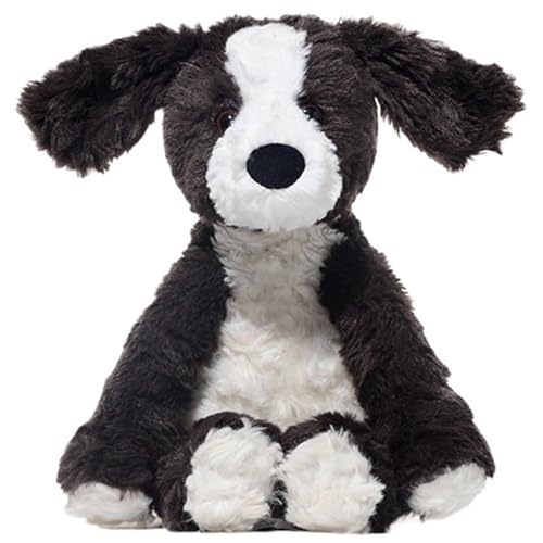 TOPLITHE Niedlicher Border Collie Kuscheltiere, Simulation Border Collie Plüschwelpe Weiches Plüschtier Geschenk for Kinder Jungen Mädchen Heimdekoration von TOPLITHE