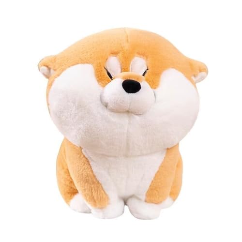 TOPLITHE Shiba Inu Hund Kuscheltier, Süße Weiche Shiba Inu Hund Kuscheltiere Kawaii Hundeplüschkissen Geschenk for Kinder Und Liebhaber (Size : A) von TOPLITHE