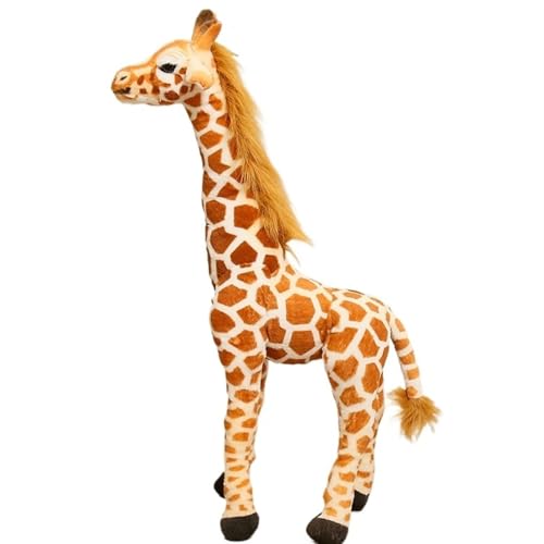 TOPLITHE Simulation Giraffe Kuscheltiere, Großer Stand Giraffe Kuscheltiere Weiches Plüschtier Spielzeug for Kinder Mädchen Jungen Zimmerdekoration(46CM/18IN) von TOPLITHE