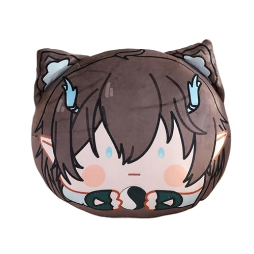 TOPLITHE Star Rail Kissen Kuscheltier, Honkai Katze Plüschtier Puppe Stofftier Spielzeug Zimmer Sofa Home Decor for Spielefans (Size : Imbibitor Lunae) von TOPLITHE