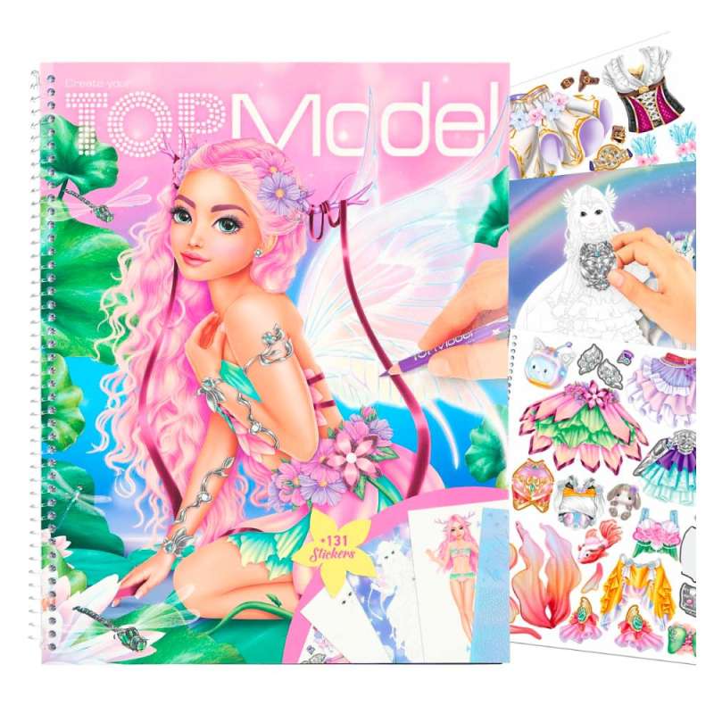 Create your TOPModel - Malbuch mit Stickern Fantasy Create your TOPModel - Malbuch mit Stickern Fantasy von TOPModel