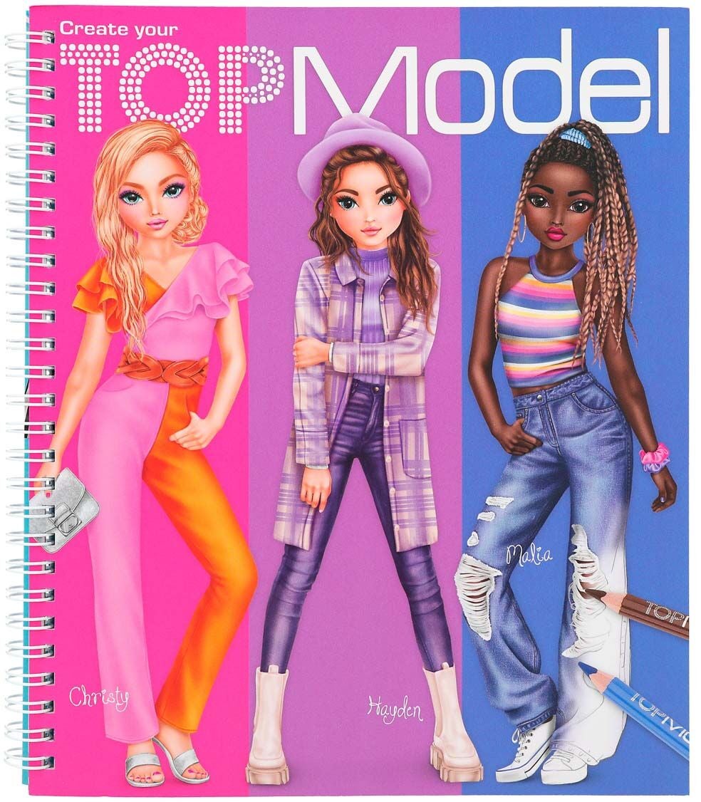 TOPModel Design Malbuch von TOPModel