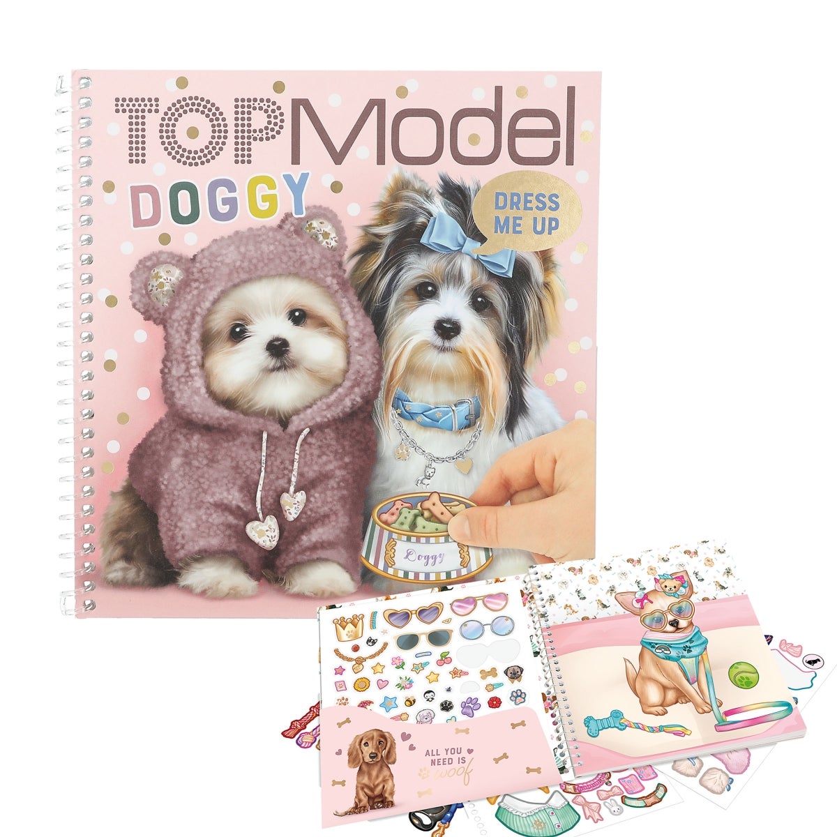 TOPModel Dress Me Up Stickerbuch Doggy von TOPModel