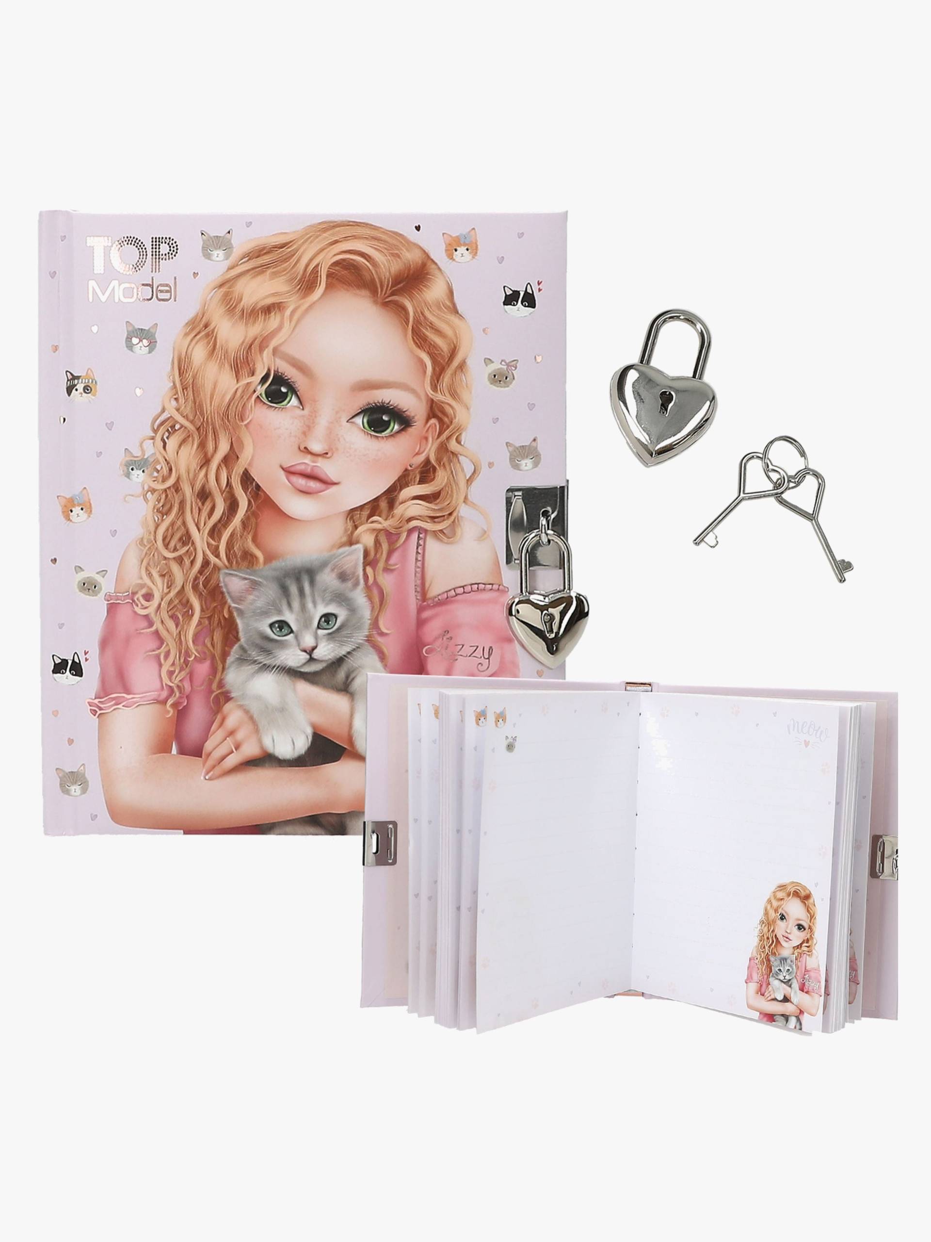 TOPModel Tagebuch mit Herz-Schloss KITTY TOPModel Tagebuch mit Herz-Schloss KITTY von TOPModel