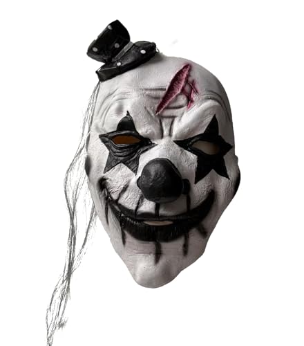 TOPOQ Clown Killer Maske Erwachsene Joker Maske Gruselige Halloween Kostüm Party Masken Dämon Vampir Masken Verkleidung Cosplay Zubehör Requisiten TOPOQ Clown Killer Maske Erwachsene Joker Maske Gruselige Halloween Kostüm Party Masken Dämon Vampir Masken Verkleidung Cosplay Zubehör Requisiten von TOPOQ