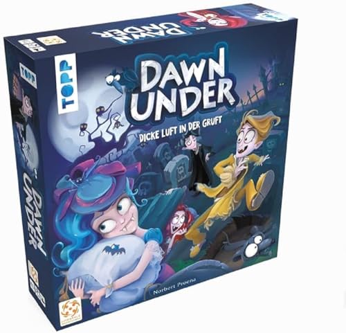 Dawn Under - Dicke Luft in der Gruft. Neuausgabe des Deutschen Kinderspiels 2004: Lustiges Memospiel, das Planung und Aufmerksamkeit erfordert und das visuelle Gedächtnis fördert. von Frech