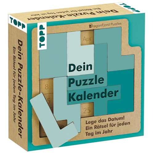 TOPP 18535 Der Puzzle-Kalender, Mehrfarbig von TOPP