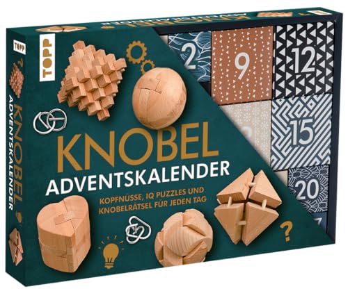 TOPP Knobelspiel-Adventskalender. Mit 24 Puzzles durch den Advent von TOPP