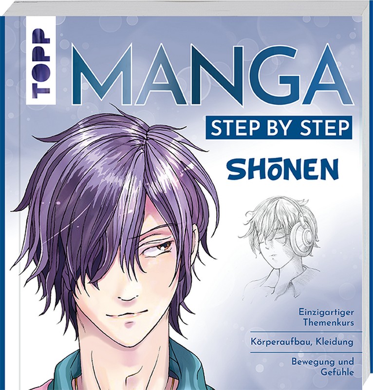 TOPP Kreativbuch: Manga Step by Step Schonen von TOPP