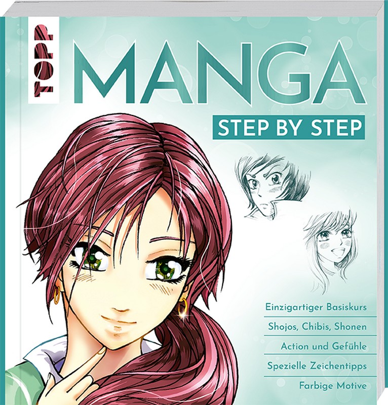 TOPP Kreativbuch: Manga Step by Step von TOPP