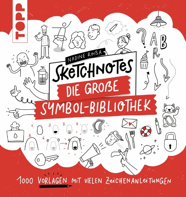 TOPP Kreativbuch: Sketchnotes die große Symbol Bibliothek von TOPP