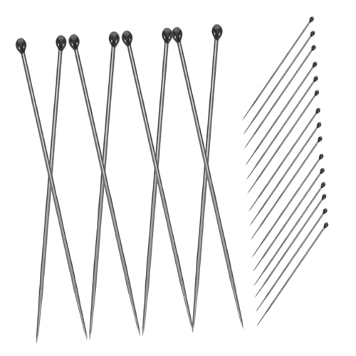 TOPPERFUN 100 Stück Werkzeug Zur Probenherstellung Rostfreier Probenstift Entomologiestift Für Probenstift Schmetterlings Entomologiestift Schmetterlingsflügelstift Silberner Edelstahl von TOPPERFUN