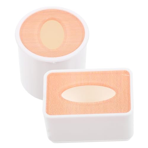 TOPPERFUN 2 Stück Miniatur Taschentuchbox Puppenhaus Zubehör Detailgetreuer Miniatur Taschentuchhalter Robustes Puppenhaus Accessoire Realistische Dekoration für Sammler TOPPERFUN 2 Stück Miniatur Taschentuchbox Puppenhaus Zubehör Detailgetreuer Miniatur Taschentuchhalter Robustes Puppenhaus Accessoire Realistische Dekoration für Sammler von TOPPERFUN