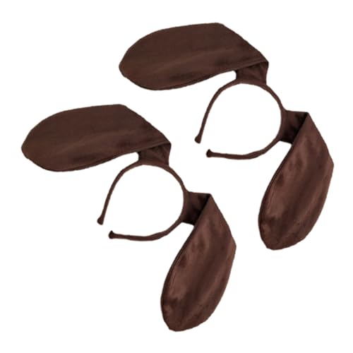 TOPPERFUN 2 Stück Teiliges Dackel Ohr Haarreif aus Langlebigem Material Witziges Party Haarband für Kostüm accessoire für Karneval Maskenball Fasching und Festliche Veranstaltungen TOPPERFUN 2 Stück Teiliges Dackel Ohr Haarreif aus Langlebigem Material Witziges Party Haarband für Kostüm accessoire für Karneval Maskenball Fasching und Festliche Veranstaltungen von TOPPERFUN