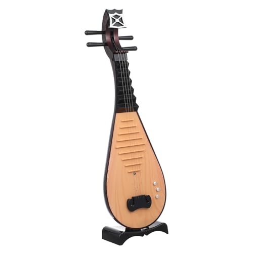 TOPPERFUN Chinesisches Lute Modell Dekoration Vintage Stil Simulation Instrument Requisite für Antike Kostümfotografie Robust Detailreich Farbintensiv TOPPERFUN Chinesisches Lute Modell Dekoration Vintage Stil Simulation Instrument Requisite für Antike Kostümfotografie Robust Detailreich Farbintensiv von TOPPERFUN