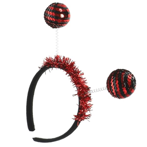 TOPPERFUN Halloween Haarreif für Erwachsene und Langlebiger Party Kopfschmuck mit Marienkäfer-design für Karneval Halloween Geburtstage und Festlichkeiten TOPPERFUN Halloween Haarreif für Erwachsene und Langlebiger Party Kopfschmuck mit Marienkäfer-design für Karneval Halloween Geburtstage und Festlichkeiten von TOPPERFUN