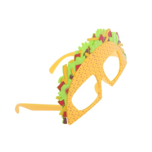 TOPPERFUN Lustige Mexican Taco Partybrille aus Leichte Flexible Sandwich brille für Erwachsene Originelles Fotorequisit für Kostüm Sommerpartys Bequem und Langlebig TOPPERFUN Lustige Mexican Taco Partybrille aus Leichte Flexible Sandwich brille für Erwachsene Originelles Fotorequisit für Kostüm Sommerpartys Bequem und Langlebig von TOPPERFUN
