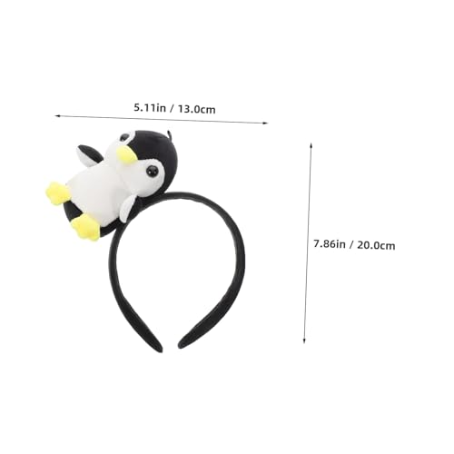 TOPPERFUN Plüsch Pinguin Haarreif Weiches Tier Stirnband Lustiges Kopfbedeckung Accessoire Für Party Kostüm Halloween Make up Gesichtspflege TOPPERFUN Plüsch Pinguin Haarreif Weiches Tier Stirnband Lustiges Kopfbedeckung Accessoire Für Party Kostüm Halloween Make up Gesichtspflege von TOPPERFUN
