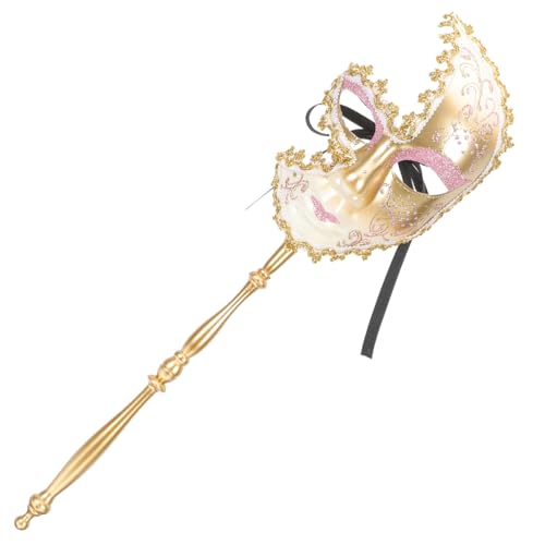 TOPPERFUN Venezianische Halbe Gesicht Maske Handheld Maskerade Maske Damen Karneval Party Dekoration Fotorequisite Langlebig Elegant TOPPERFUN Venezianische Halbe Gesicht Maske Handheld Maskerade Maske Damen Karneval Party Dekoration Fotorequisite Langlebig Elegant von TOPPERFUN