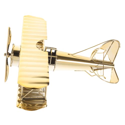 TOPPERFUN Vintage Flugzeugmodell Dekoration Stabiles Metall Flugzeug Ornament Leicht und Kompakt für Schreibtisch Wohnzimmer Büro Retro Langlebiges Eisenhandwerk TOPPERFUN Vintage Flugzeugmodell Dekoration Stabiles Metall Flugzeug Ornament Leicht und Kompakt für Schreibtisch Wohnzimmer Büro Retro Langlebiges Eisenhandwerk von TOPPERFUN