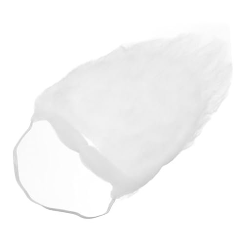 TOPPERFUN Weißer und Lockige Perücke Elastisch Mehrlagig für Weihnachtskostüm und Cosplay für Festliche Auftritte TOPPERFUN Weißer und Lockige Perücke Elastisch Mehrlagig für Weihnachtskostüm und Cosplay für Festliche Auftritte von TOPPERFUN