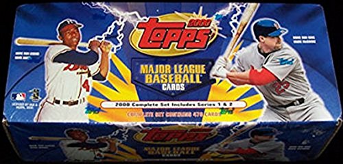 2000 TOPPS Baseballkarten, komplettes Fabrik-Set mit 478 Karten von TOPPS