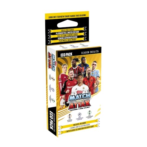 TOPPS Eco Pack Match Attax Karten UCL 24-25 von TOPPS