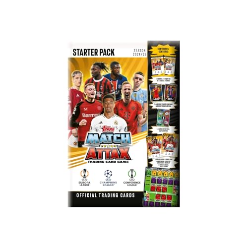 TOPPS Starter Pack Match Attax Cards UCL 24-25 von TOPPS