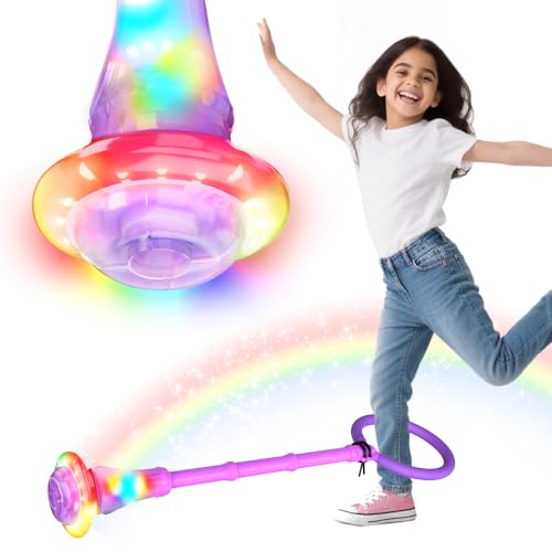 TOPRUNYI Swing Wheel mit Lichtrad,Springring Fußkreisel Kinder mit Nachtleuchteffekt,Faltbarer Blinkender Sprungball,Kinder Blinkender Springring,Geschenke für Mädchen 3+ Jahre(lila) TOPRUNYI Swing Wheel mit Lichtrad,Springring Fußkreisel Kinder mit Nachtleuchteffekt,Faltbarer Blinkender Sprungball,Kinder Blinkender Springring,Geschenke für Mädchen 3+ Jahre(lila) von TOPRUNYI