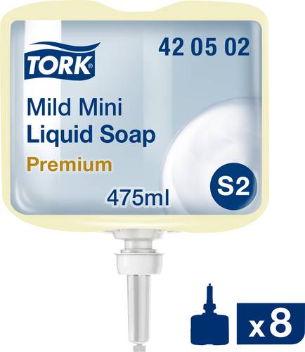 TORK Mild Mini 420502 Flüssigseife 475ml 8St. von TORK