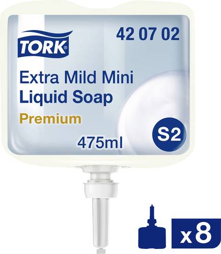 TORK Extra Mild Mini 420702 Flüssigseife 475ml 8St. von TORK