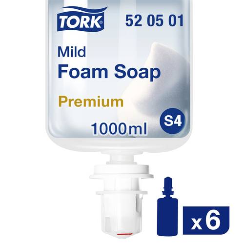 TORK Mild 520501 Schaumseife 1l 6St. von TORK