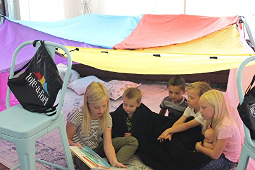 Tote A Fort schwereloses Decken-Festungs-Set für Kinder, Kinder-Festung, tragbare Decke Fort.. von TOTEAFORT