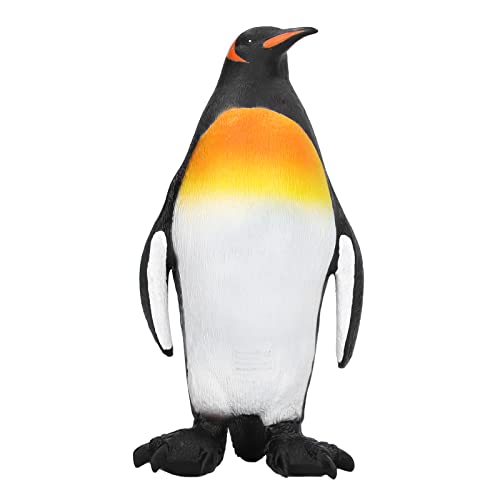 TOTITOM Pinguinfigur Kaiser Realistische Pinguinfiguren, 28 cm Kunststoff Polar Arktis Tier Antarktis Tiere Figur Spielzeug Ostern Weihnachten Geburtstagsgeschenk Geschenk zum Valentinstag von TOTITOM