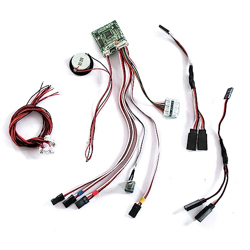 Lesu 2-in-1 Sound-Licht-System Set für 1/10 RC Geländefahrzeuge U406 von TOUCAN RC HOBBY