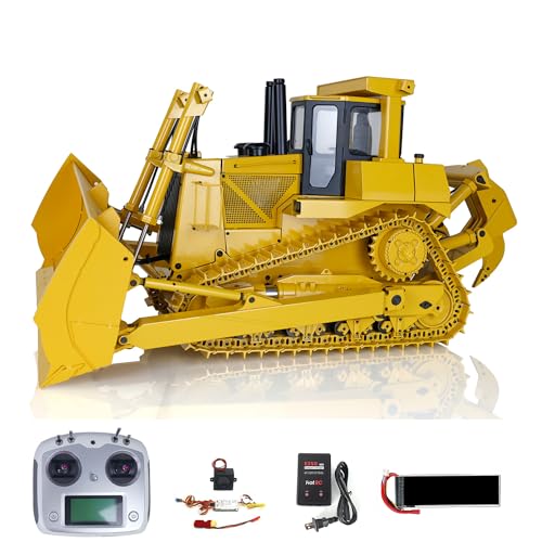 TOUCAN RC HOBBY 1/14 Dxr2 Metall Rc Hydraulik Bulldozer Funkfernbedienung Dozer 201 Neues Soundmodul RC Hydraulische Baufahrzeuge von TOUCAN RC HOBBY