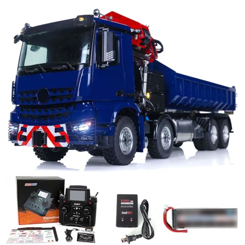 TOUCAN RC HOBBY 1/14 LESU RC Hydraulischer Kipperkranwagen für RTR 8x8 Arocs Ferngesteuertes Auto TOUCAN RC HOBBY 1/14 LESU RC Hydraulischer Kipperkranwagen für RTR 8x8 Arocs Ferngesteuertes Auto von TOUCAN RC HOBBY