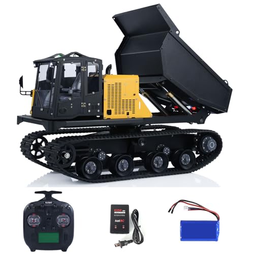 TOUCAN RC HOBBY 1/14 RC Hydraulischer Raupen-Muldenkipper T14R Metallkettenkipper RTR Baumaschine Flysky ST8 Radio Licht Sound Batterie Für Besonderes Geschenk Deutschland auf Lager TOUCAN RC HOBBY 1/14 RC Hydraulischer Raupen-Muldenkipper T14R Metallkettenkipper RTR Baumaschine Flysky ST8 Radio Licht Sound Batterie Für Besonderes Geschenk Deutschland auf Lager von TOUCAN RC HOBBY